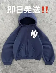 Supreme ネイビージャンパー フード付き Supreme ネイビー パーカー Supreme シュプリーム 2024AW Small