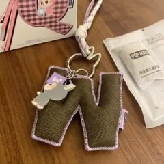 POP MART PIN FOR LOVE R キーチェーン 【W】ラブブ