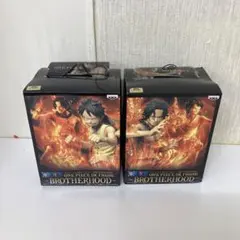 ワンピース DX フィギュア BROTHERHOOD 2体セット　ルフィ　エース