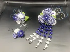 お姫様みたい！つまみかんざし つまみ細工 七五三 日舞 お祭り - メルカリ
