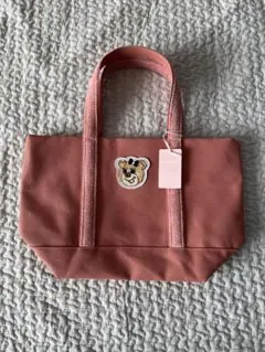 LOVERARY BY FEILER オールドテディ トートバッグ L ピンク