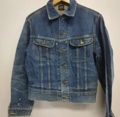 50s~ Lee 101J デニムジャケット 濃紺 イエローステッチ ハチノス