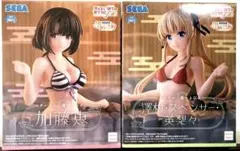 冴えない彼女の育てかた 加藤恵 & 澤村·スペンサー·英梨々 フィギュア