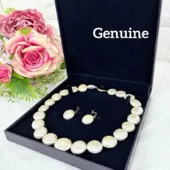 ✨淡水パール ✨ネックレス イヤリング SVセット