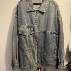 デニムジャケット オーバーサイズ