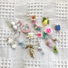 ③ ヴィンテージセルロイドカボションセット