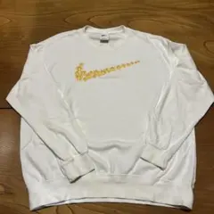 激レア　NIKE スウェット　花柄　刺繍　カジュアル　トレンド　古着　アウトドア