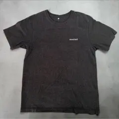 mont-bell モンベル Tシャツ バックプリント グレー　メンズ　L