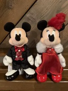 ビッグバンドビート　ぬいぐるみバッジ　BBB ミッキー　ミニー　ぬいば