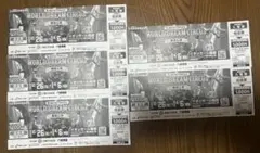 ワールド ドリームサーカス 橿原公演 特別割引入場券 チケット 自由席 5枚