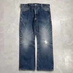 00s Levi's 517 フレアデニム ブーツカット セルビッチ USA古着