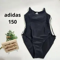 【adidas】(150)　リユース【競泳水着】女子水着　中古（No.272）
