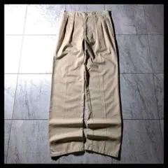 90s ラルフローレン 2タック ポロチノ チノパンツ ベージュ