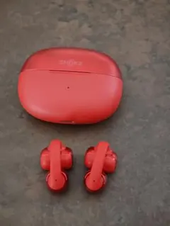 Shokz dots one OpenFit 本体 ワイヤレスイヤホン レッド赤のサムネイル