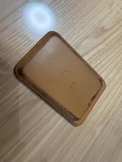 ジャンク品　Apple 純正　レザーウォレット