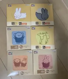 ミッフィー一番くじ　タオル6点セット