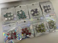 ハンドメイド　パーツ　猫目　キャッツアイ　まとめ売り