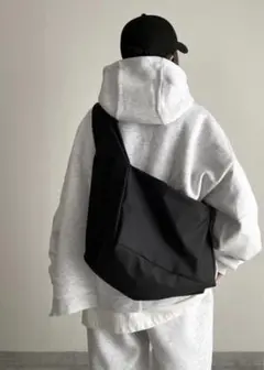 y/m by MIHO ナイロンショルダーBAG ブラック / FREE