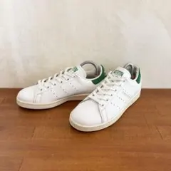 美品　アディダス　スタンスミス　23.0センチ　ホワイト×グリーン　894