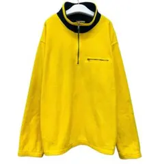 ST. JOHN'S BAY プルオーバー フリースジャケット 黄色 m261