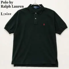 Polo Ralph Lauren 半袖 ポロシャツ 古着 メンズL相当 緑