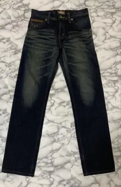 EDWIN デニムパンツ ストレート W26ウエスタン フラップポケット