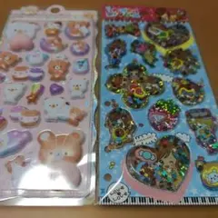 シールセット、おしりシール、ぷくぷくシール、カプセルシール、シール、