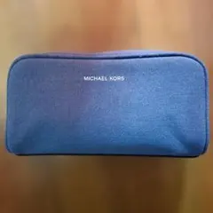 MICHAEL KORS キャンバス ポーチ ブルーのサムネイル
