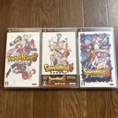 PSP サモンナイト3・4・5 3本セット SUMMON NIGHT