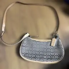 財布や携帯など、小物入れCOACH ショルダーバッグ グレー
