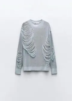 ZARA ダメージセーター