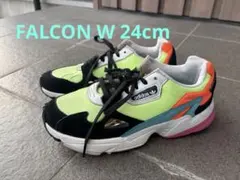 adidas FALCON W ネオンカラー24.0cm