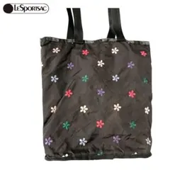 LeSportsac レスポートサック トートバッグ 花柄 フラワー柄 刺繍入り