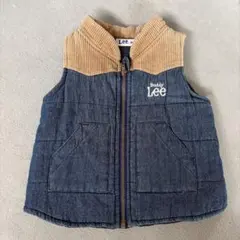Buddy Lee ダウンベスト 80サイズ デニム/ベージュ