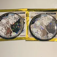 ホログラム缶バッジコレクション　ポルナレフ　2個　ジョジョの奇妙な冒険　jojo