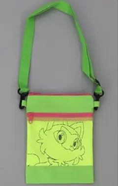 ポケモン ニャオハ プレミアムメッシュポケット付ショルダーバッグ