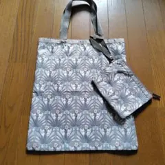 LeSportsac 花柄トートバッグ　ポーチ付き
