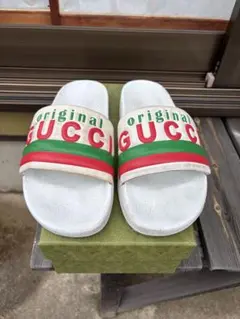 正規品 Gucci サンダル　ホワイト サイズ28cmのサムネイル