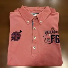 FILA GOLF ポロシャツ LL 赤