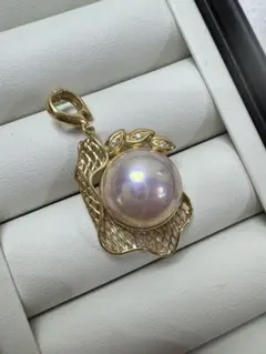 ✨ 高品質 マベパール K18 ペンダントトップ ✨