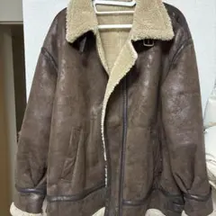 美品！LEPSIM レプシィム B3フライトジャケット ボアブルゾン