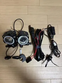 ホンダ ズーマー☆社外ヘッドライト☆イカリング☆ - メルカリ