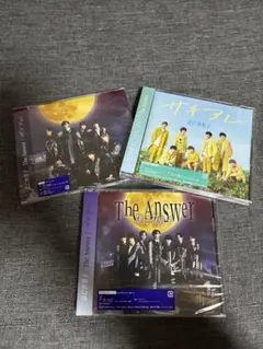 なにわ男子 サチアレ The Answer CD3枚セット