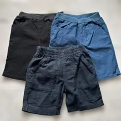 【西松屋】100cm ハーフパンツ3枚セット　まとめ売り