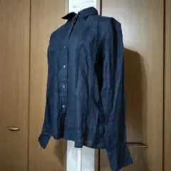 GAP ギャップ Lサイズ リネン100% 長袖ブラウスのサムネイル