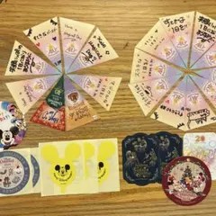 ディズニー　非売品シール　まとめ