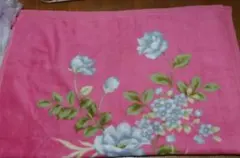 CEREVENE ピンク 花柄 ブランケット