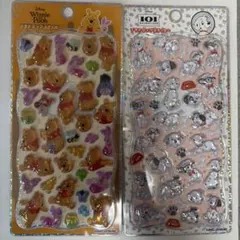 正規品　ディズニー　プチドロ　新作2種　プーさん　101匹