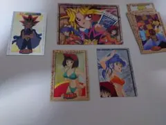 遊戯王東映　闇遊戯（レア　真崎杏子（水着　野坂みほ（水着等　美品　入手困難　希少