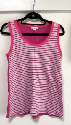 GAP レディース　 ピンク　ボーダー　タンクトップのサムネイル